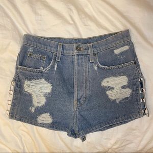 LF CARMAR denim shorts